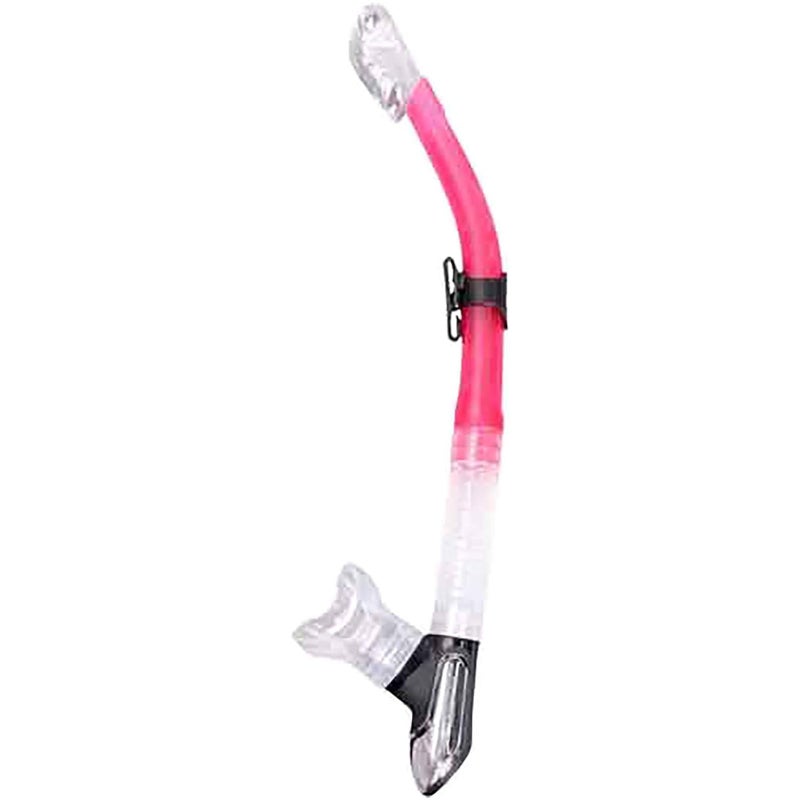 Mares Unisex Adults Ergo Dry Snorkel - Durable Lightweight Scuba Diving & Snorkeling Gear with Dry Top & Ergonomic Mouthpiece, Flamingo - Image 1